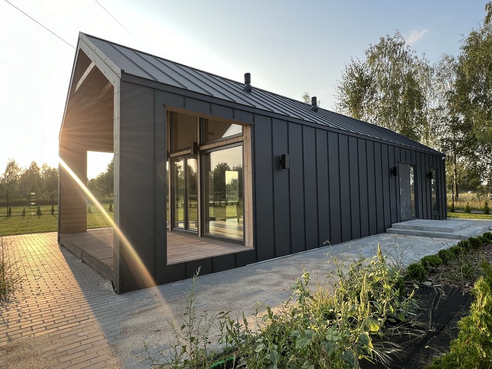 Dom Caloroczny STODOŁA 50m2 Domek MODULOWY rekreacyjny BEZ POZWOLENIA