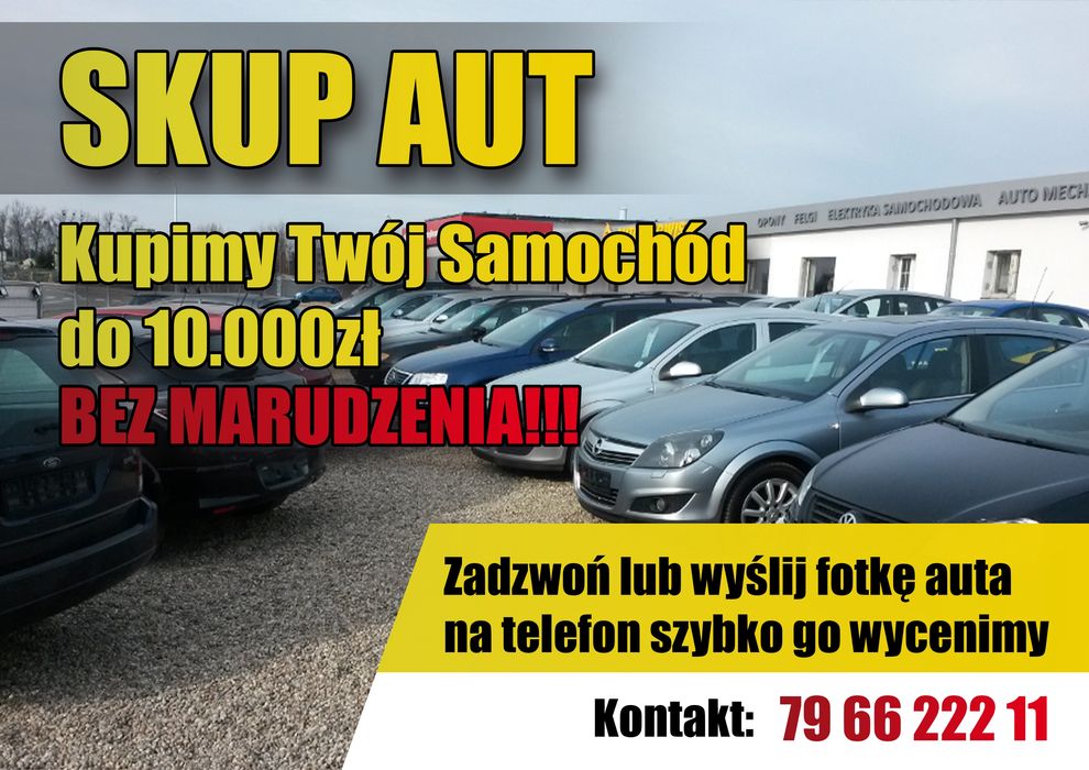 Skup aut bez marudzenia kupimy twoje auto