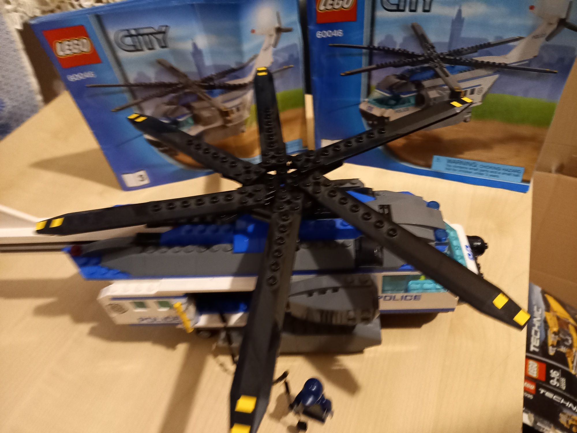 Helikopter Policja Lego