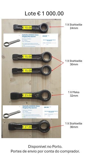 20 Chaves de pancada usadas. Disponível no Porto.