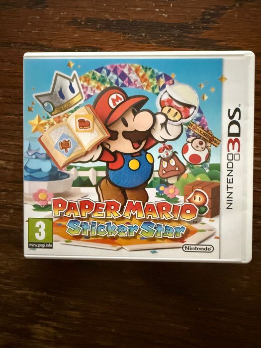 Jogo Nintendo 3DS - Paper Mario Sticker Star