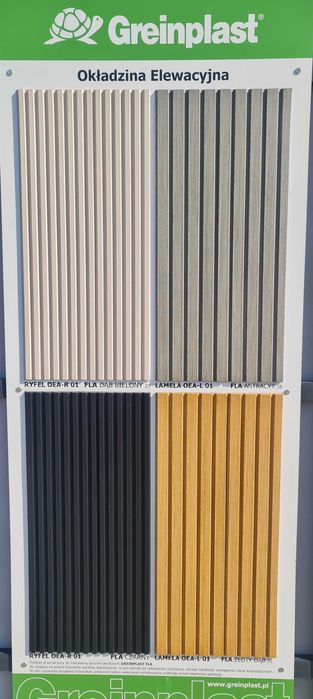 efekt deski panel elewacyjny 0,31m2 200cmx15,3cm 49zł/szt.