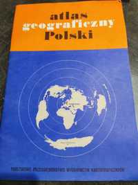 Atlas geograficzny Polski z 1975 roku