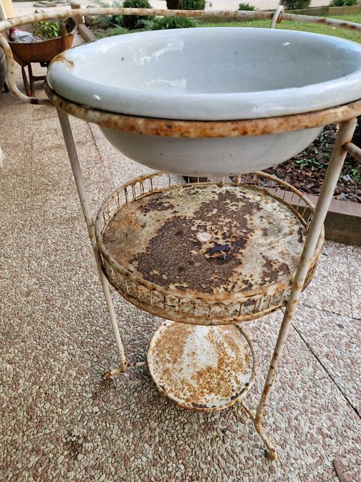 Lavatório esmalte vintage