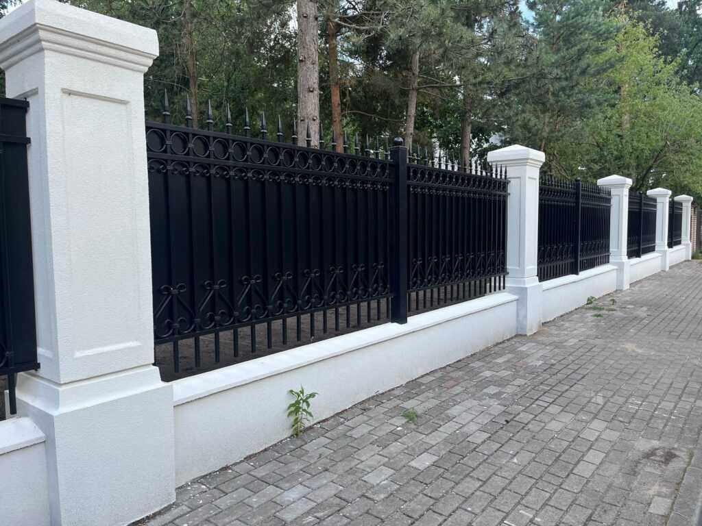 Piękne Stylowe Słupy Dworkowe,Pałacowe,Boniowane,Ogrodzenia Betonowe