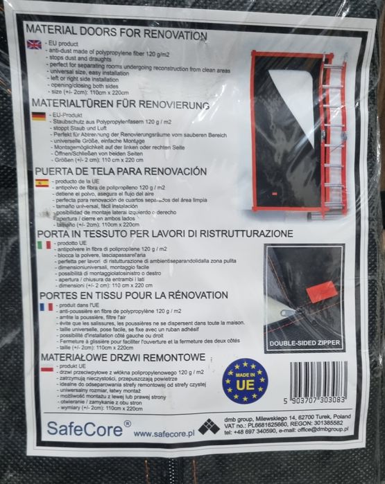 Dzrzwi materialowe remontowe