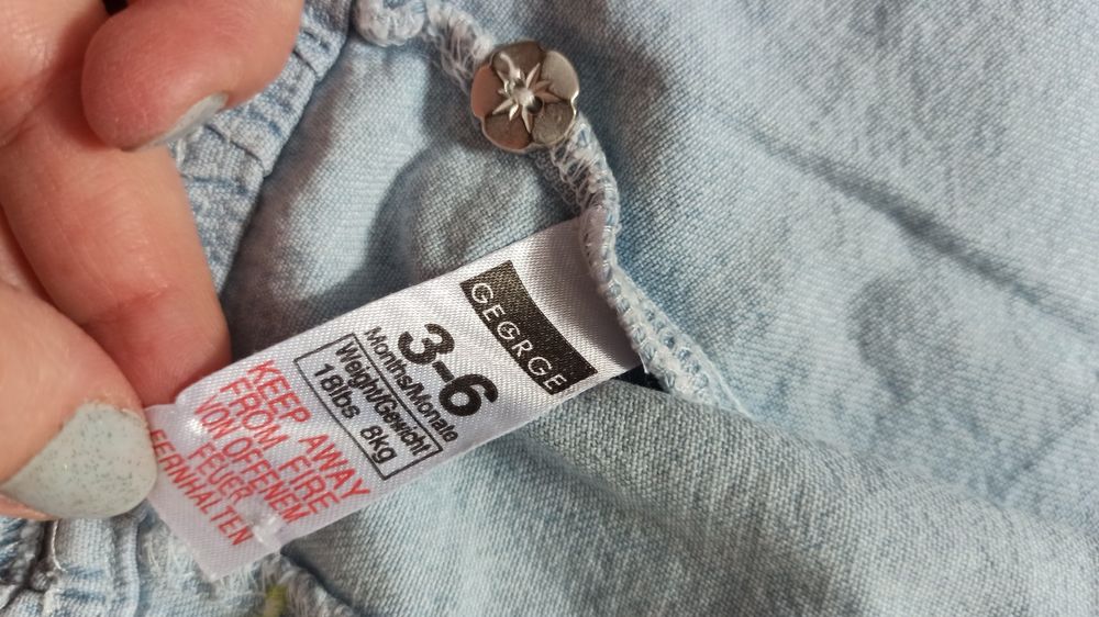 Kurtka jeansowa George śliczna!