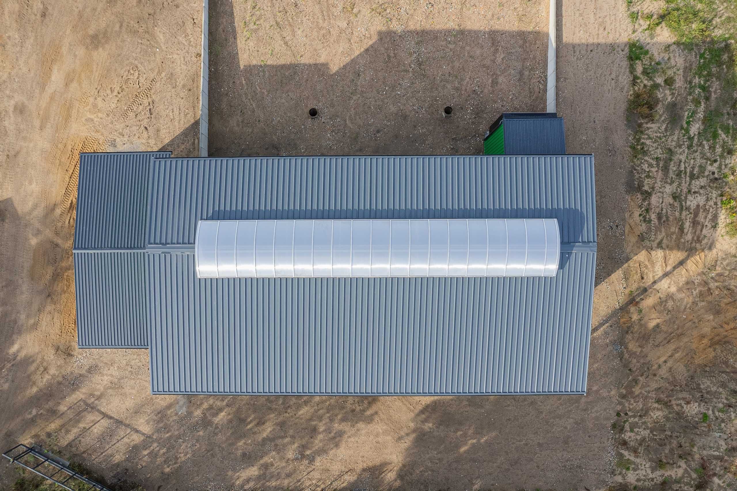 Hala Ocieplana 17x25x5m Magazynowa Zadaszenie PIR Stalowa 425m2