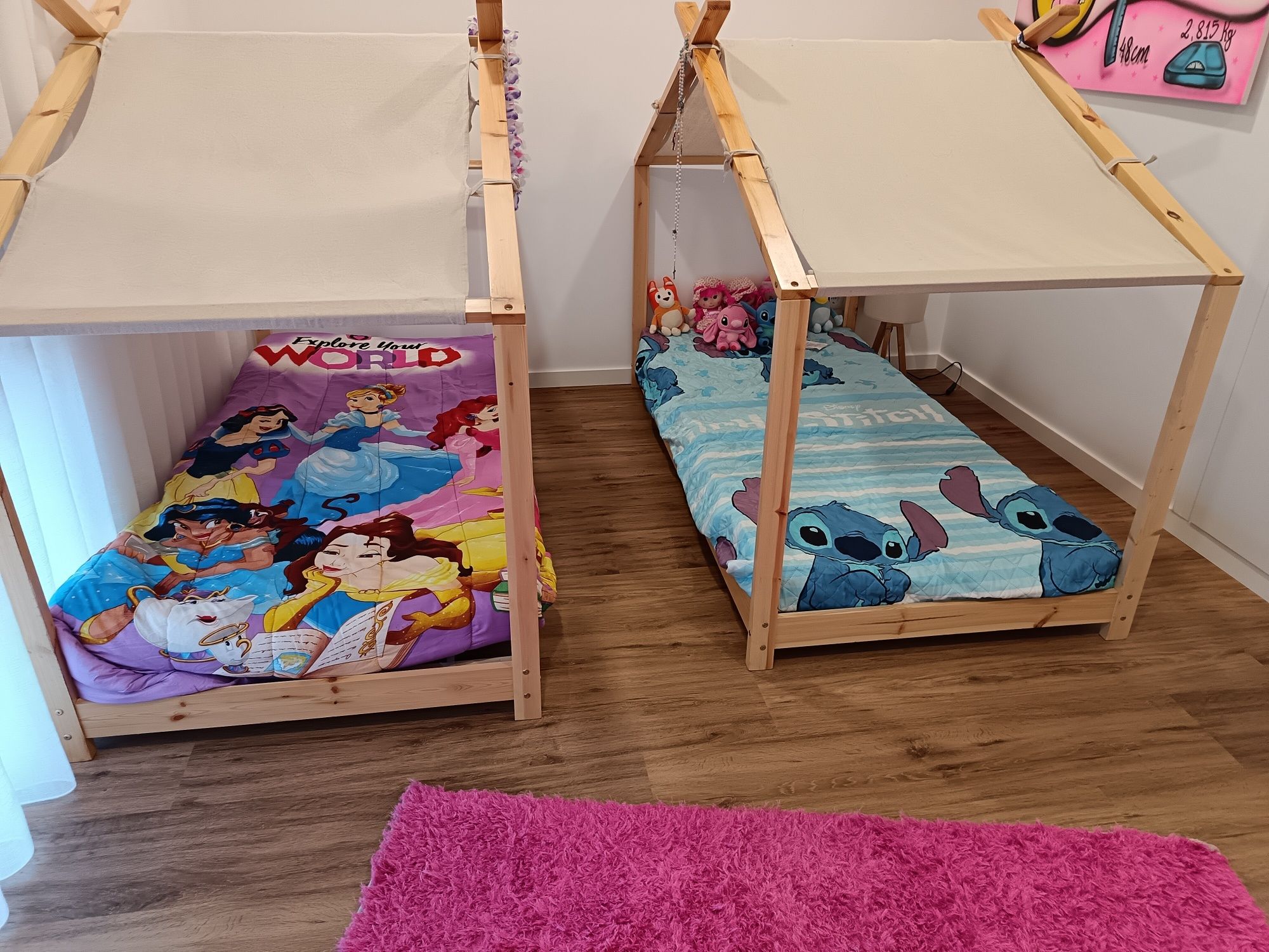 Cama de criança com colchão