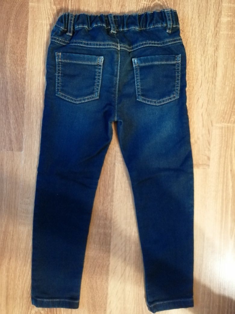 Spodnie chłopięce jeans F&F bawełna r. 110