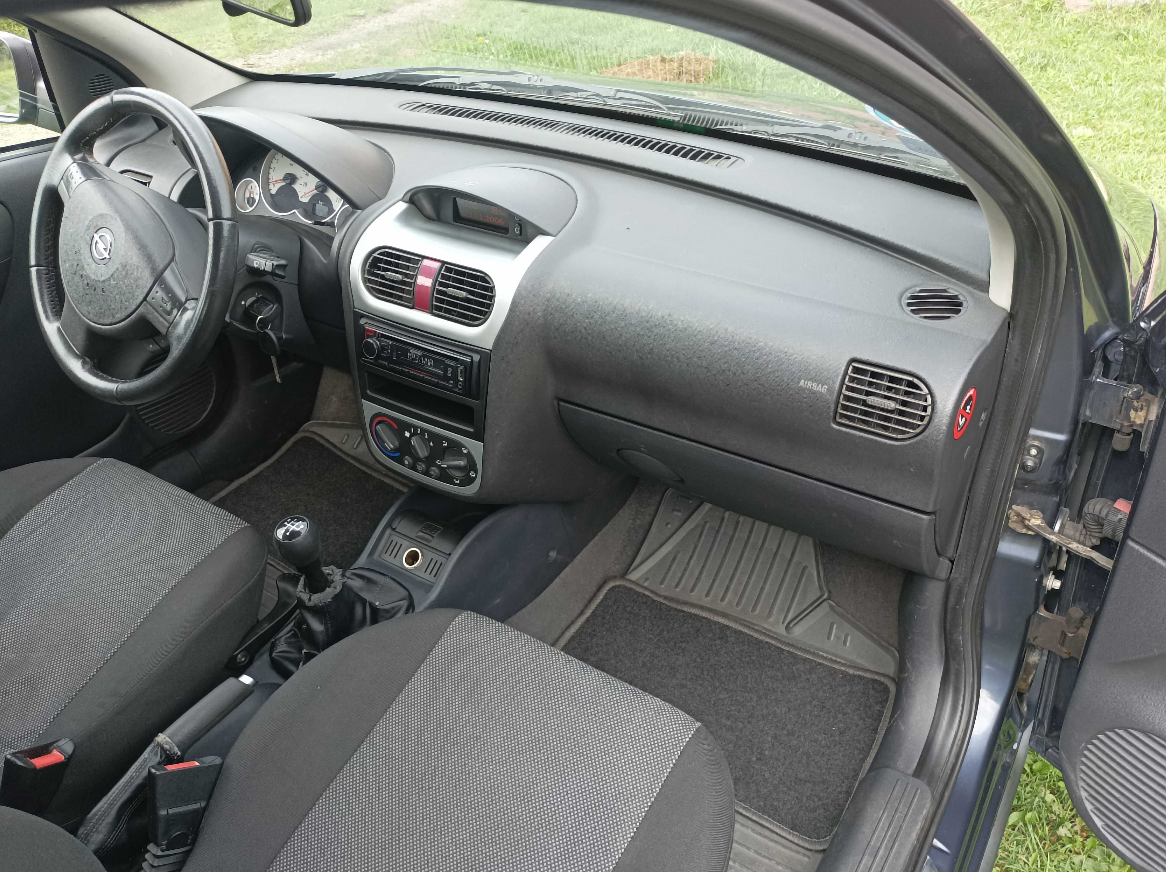 Opel Corsa C Lift 1.2 4 cyl. Klima 5 drzwi Ładny bez wkładu 2006r