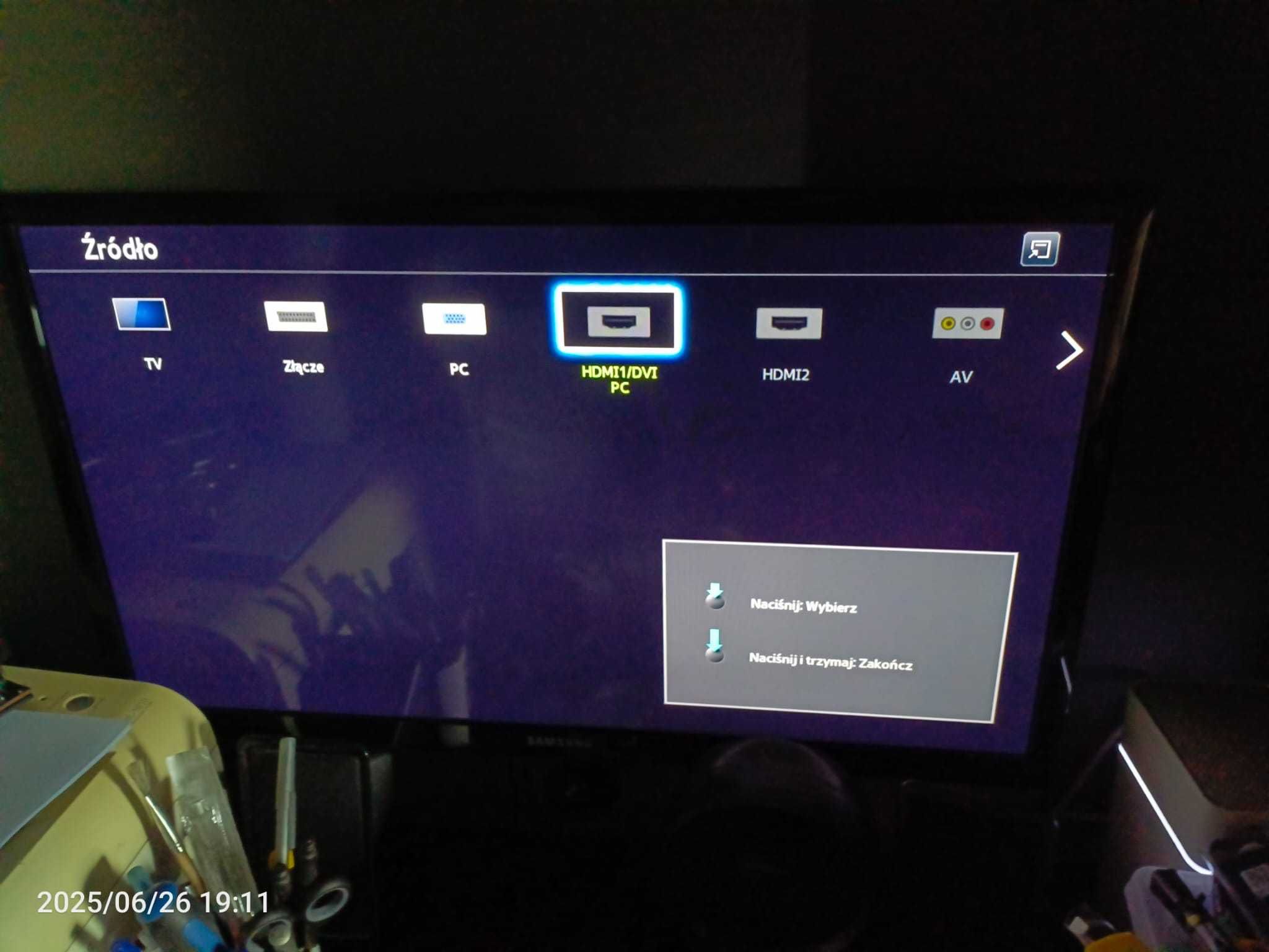 Monitor Samsung  - 28" z tunerem TV - LT28C570EW - bez stopy