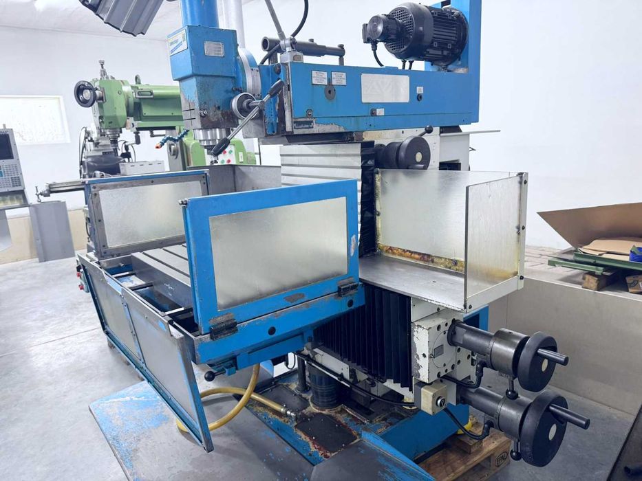 Frezarka uniwersalna AVIA FNE40Z |liniały optyczne| CNC i konwencjonal