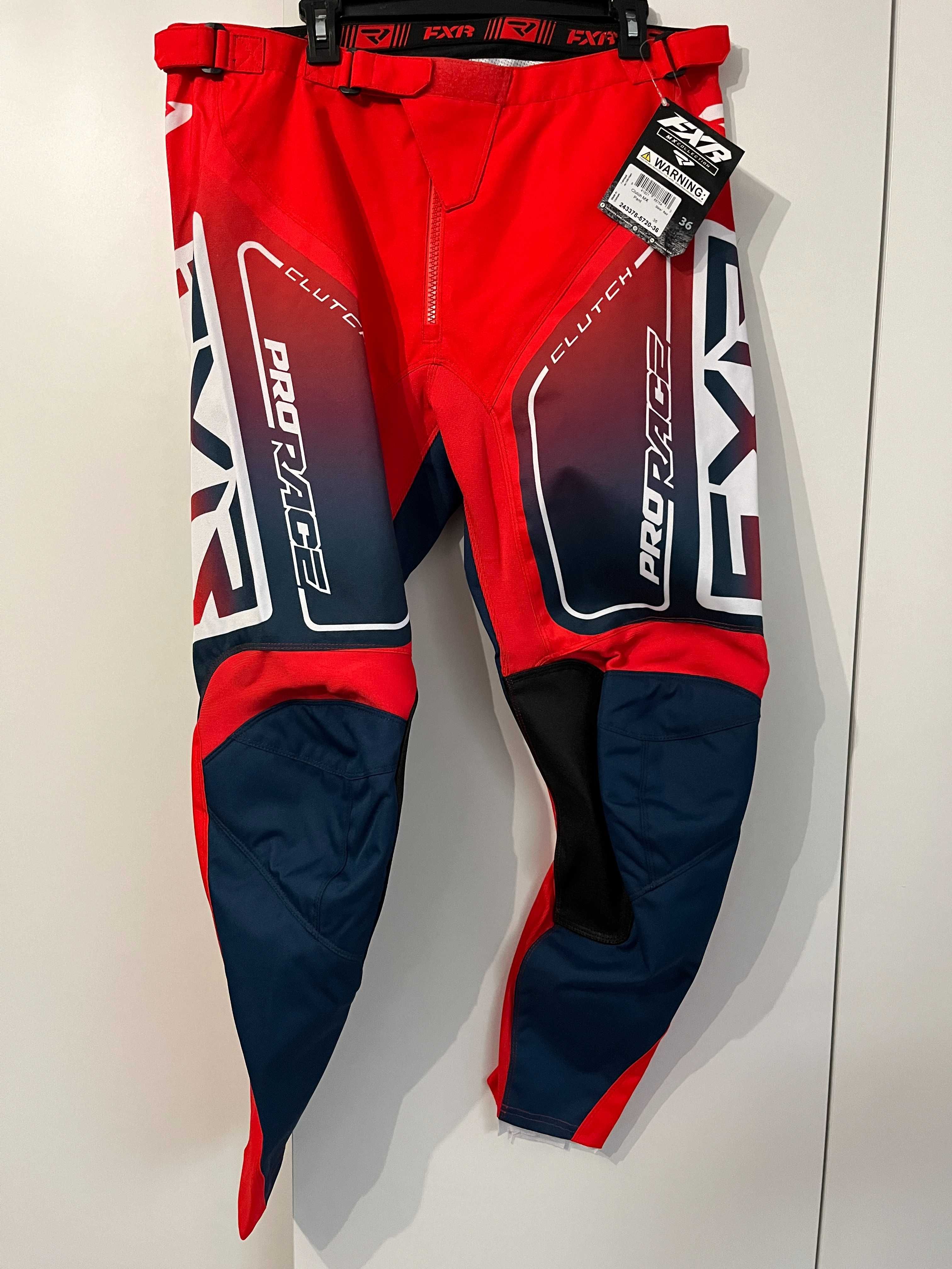 Strój FOX MX 180 (LEAN BLUE)(cross,quad,enduro,mtb,dh)