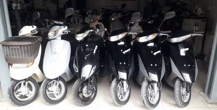 З контейнера Honda Dio