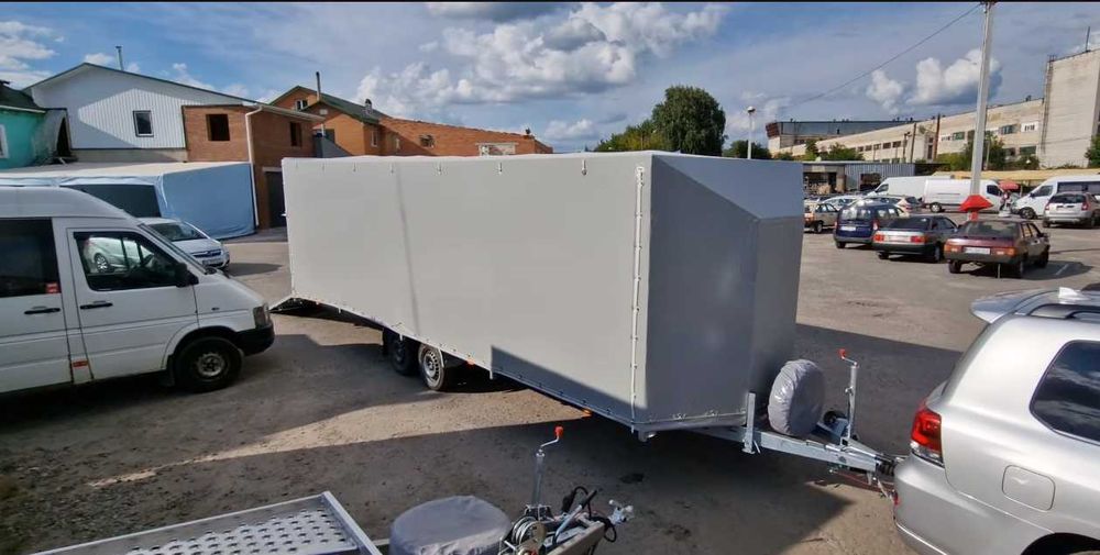 Причеп, лафет з високим каркасом 8000*2100*2000 лавета на дві осі