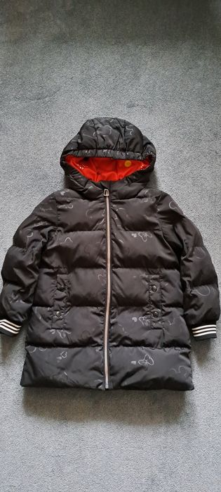 Тепла довга куртка для дівчинки 6 років GEOX