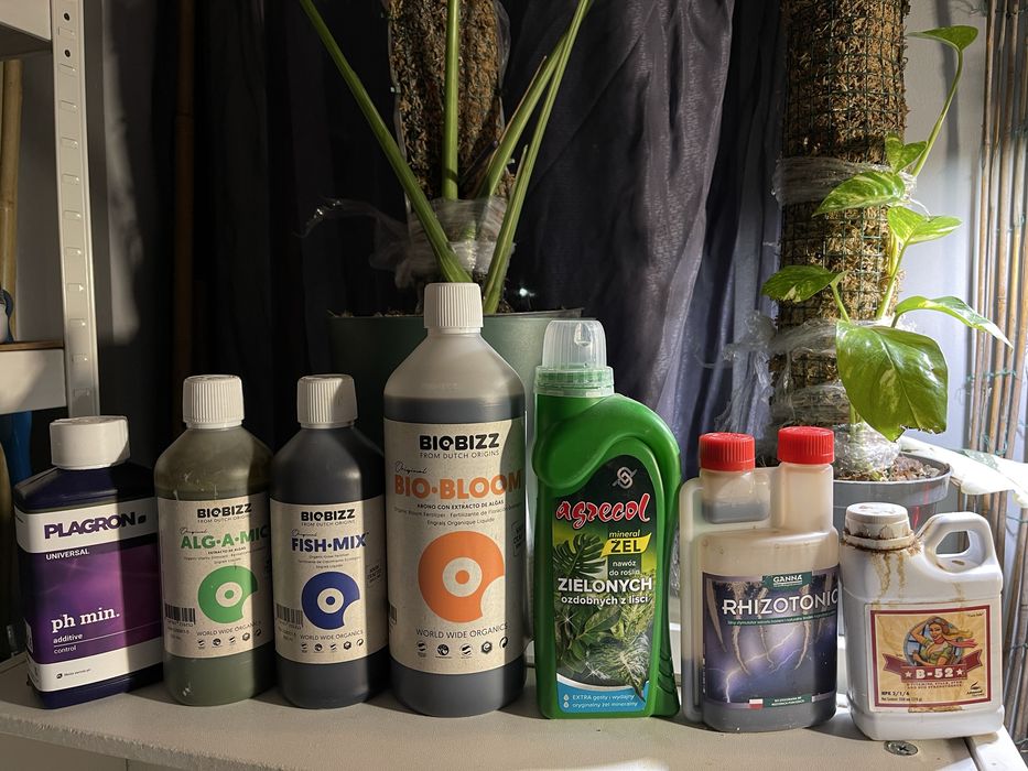 Zestaw nawozów do hydroponiki i uprawy w ziemi