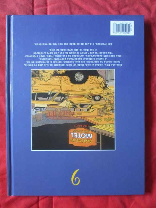 BD Orchidea, de Cosey - edição em português de capa dura, livro novo