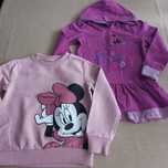 Bluzy dziewczęce z myszką Minnie, rozmiar 104 Zestaw