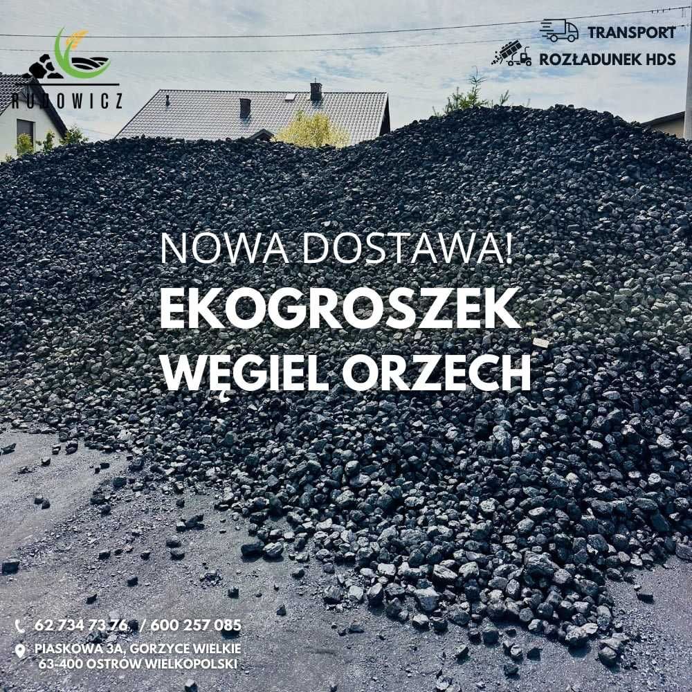 Węgiel groszek Skarbek Bobrek Polski mocny 28-29MJ mało popiołu