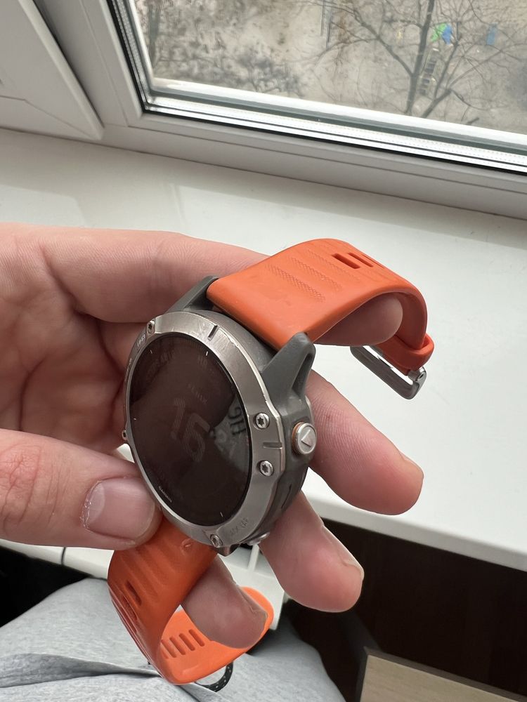 Garmin Fenix 6 sapphire titanium