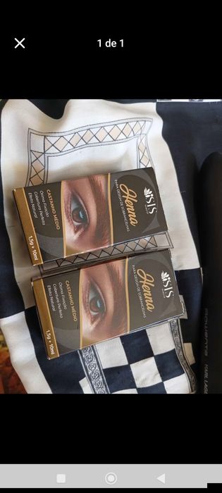 Henna para sombrancelha