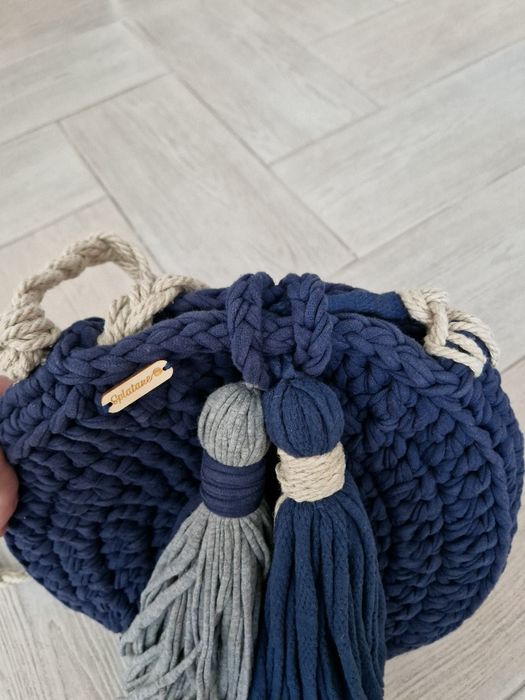 Torebka sznurkowa hand made