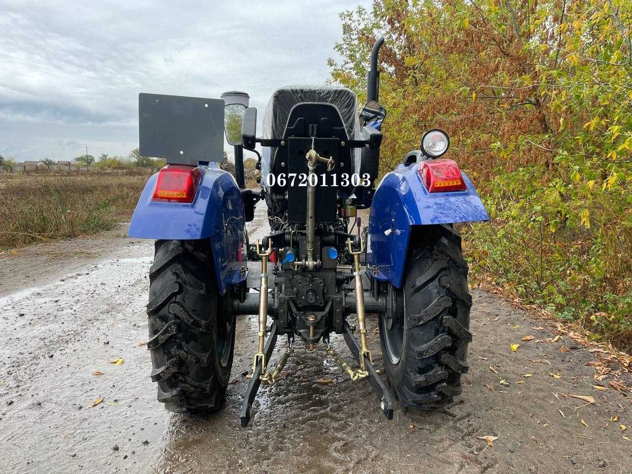 Трактор Xingtai T 244 THL 3-цилінд ГУР двигун КМ Передній міст ведучий