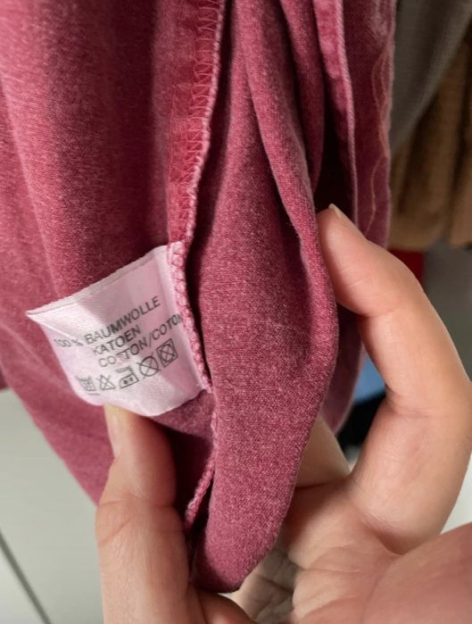 Koszula ciemny róż 100% bawełny