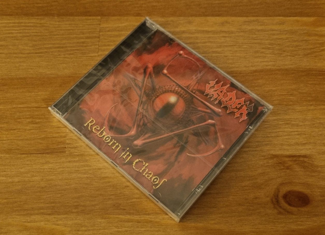 Vader Reborn In Chaos CD *NOWA* 2012 Hammerheart Jewelcase Netherlands