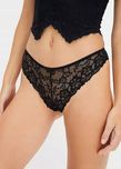 B.P.C stringi z koronki czarne r.44/46
