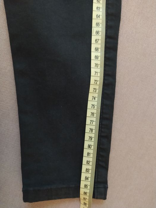 Spodnie dżinsy czarne 34 dziewczęce