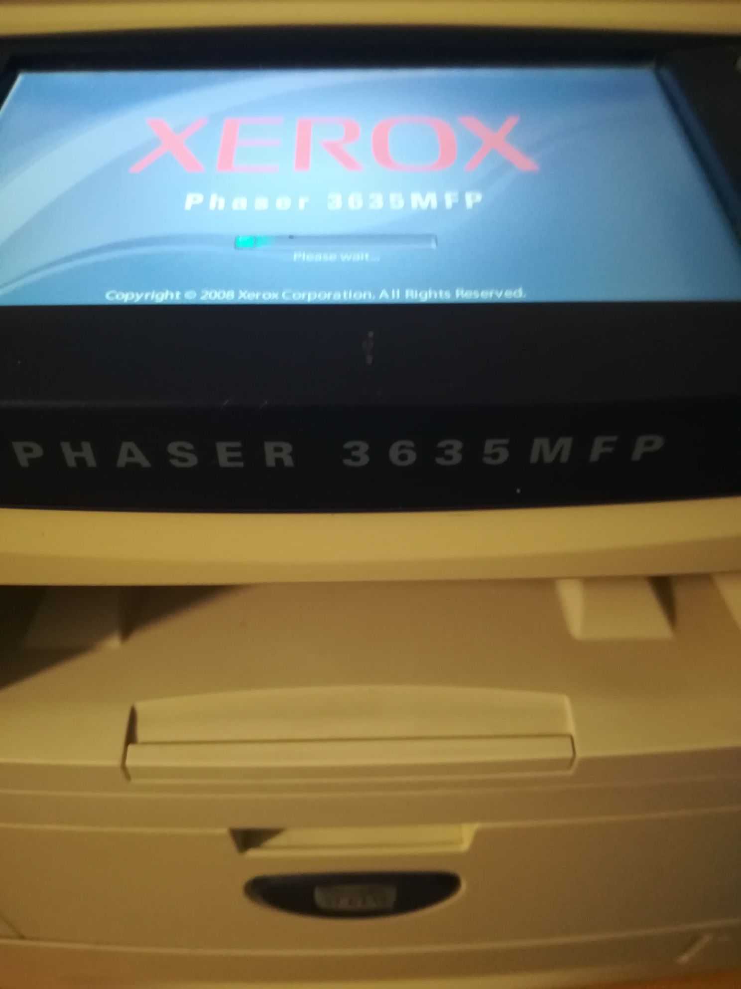 Impressora multifunções Xerox phaser 3635mfp