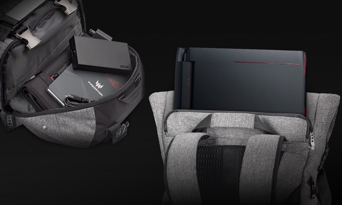 Plecak dla gracza na laptopa 15" Acer Predator Gaming Rolltop Backpack