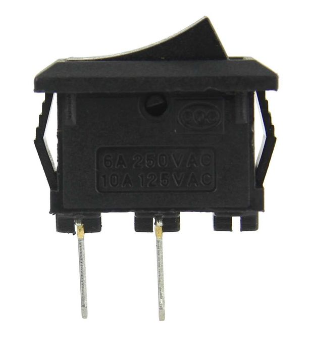 Przełącznik kołyskowy bistabilny KCD1 21x15mm 2PIN wyłącznik włącznik