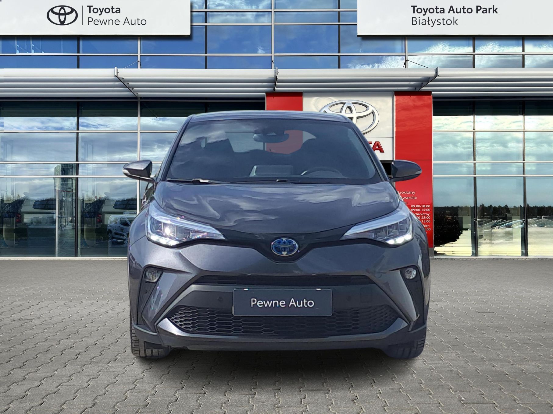 Toyota C-HR 1.8 Hybrid Style, Serwis ASO, Salon PL, Gwarancja 03/2027, FV VAT23%