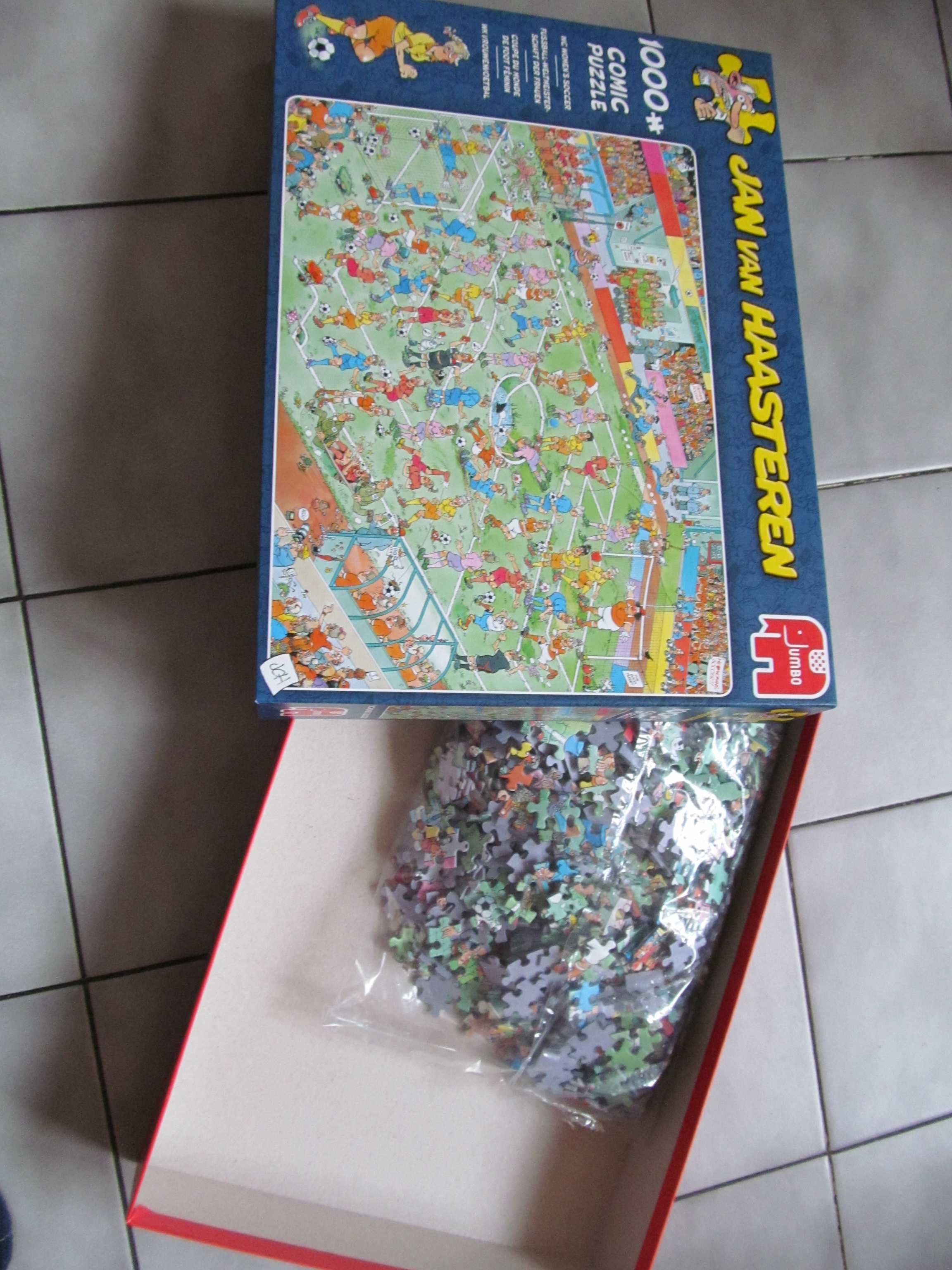 Puzzle Jumbo Jan Van Haasteren  WC Women's Soccer 1000