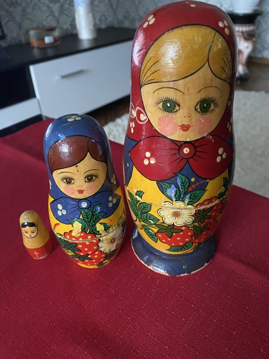 Матрешки ссср 3штуки