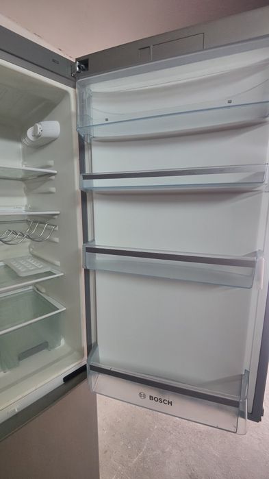 Lodówka A+ XL pakowna Inox chłodziarka zamrażarka