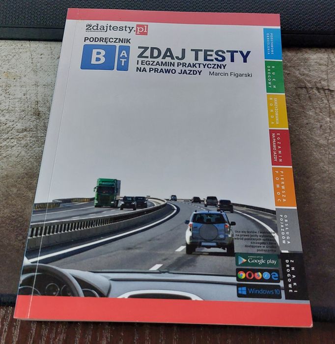 Książka kurs prawojazdy testy Kat.B A T egz.Praktyczny