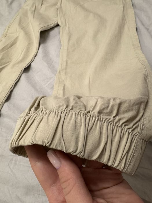 Біжеві Чоловічі штани джогери Zara, розмір M