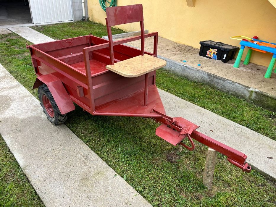 Reboque moto enchada