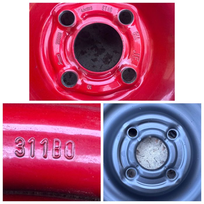 Докатка Continental 125/85 r15 4x100 ET-49 Chevrolet/Daewoo/Opel/KIA