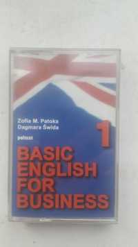 Kaseta magnetofonowa Basic English for English1