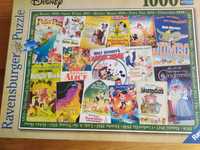 Puzzle 1000 "Disney plakaty" nowe