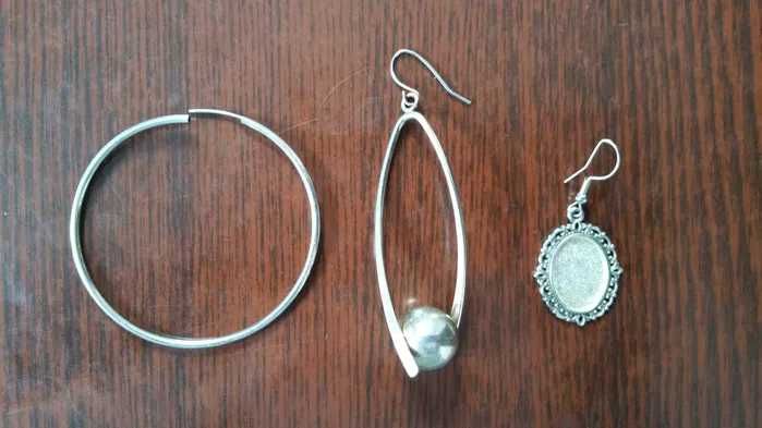 Серьги/серёжки по-одной;)