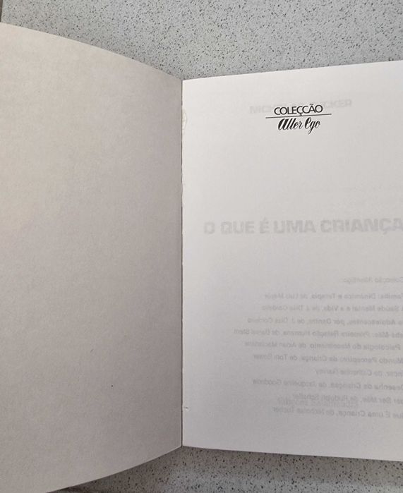 Livro "O que é uma Criança?" de Nicholas Tucker