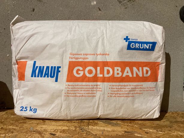 Tynk gipsowy Knauf Goldband 25 kg