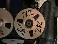 Szpule magnetofonowe, aluminiowe Akai 747